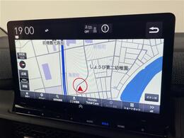 【純正ナビ】専用設計で車内の雰囲気にマッチ！ナビ利用時のマップ表示は見やすく、いつものドライブがグッと楽しくなります！