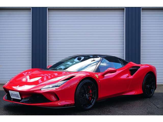 488ピスタ純正鍛造ホイール　TwoOneボディーペインティング　カーボンエクステリア