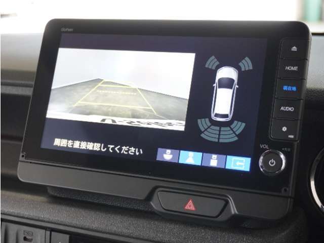 ◆バックカメラ◆リバースにするだけで映ります、後方の安全確認や、狭い駐車場での車庫入れ、雨の日や夜間など視界の悪い時に便利です！安全にバックする為には欠かせない装備です。