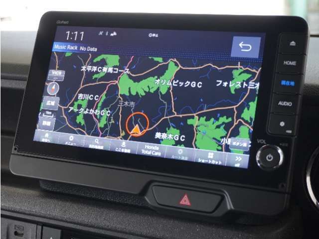 ◆ホンダ純正メモリーナビ◆初めての場所もナビゲーションがご案内！楽しい旅行をサポートします。