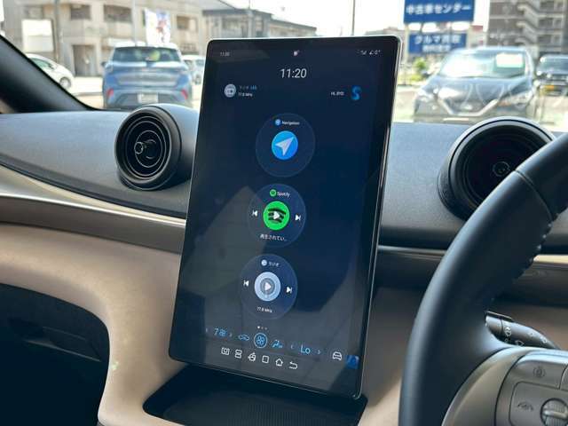 回転スクリーンを活用して頂くと見え方が変わります。お客様の見やすいように調整も可能です！