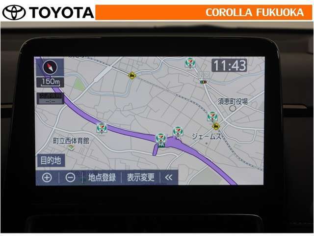 T-Connectのご利用は別途有償となります。　ナビゲーション付です、ナビがあるとやっぱり便利、スムーズに目的地近隣へ行けるのはとても安心します！