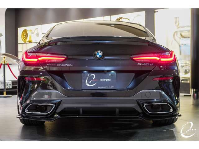 EVO16.1リアハーフスポイラーキット【BMW8シリーズG16】・・・￥248,000（税別）
