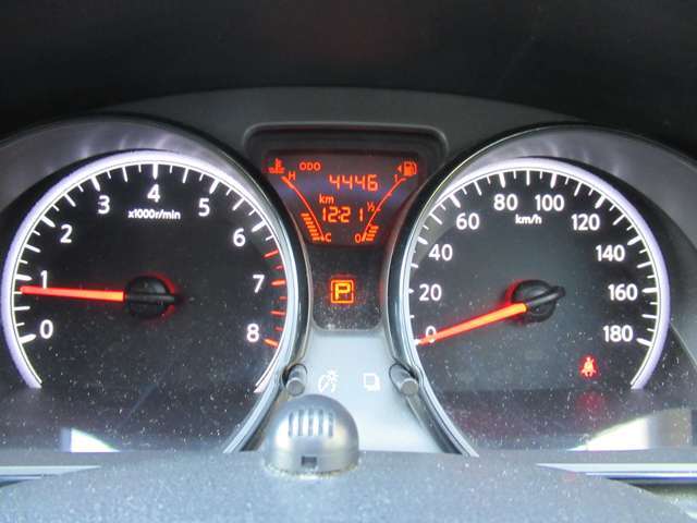 視認性のいい大型スピードメーター