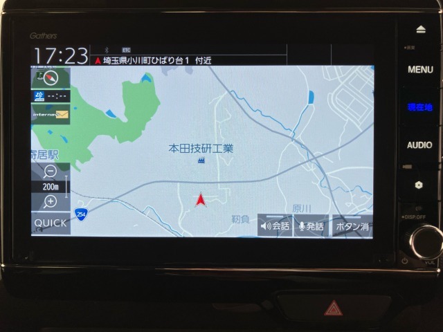 ナビ付迷わず目的地まで安心