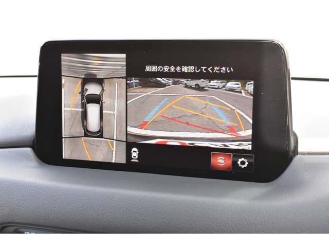アラウンドモニターを装備！駐車の際、これがあれば運転に自信が無い方も安心です！一度使うと手放せない装備です！