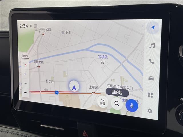 【カーナビ】『カーナビ』の画像になります。ナビ利用時のマップ表示は見やすく、いつものドライブがグッと楽しくなります！