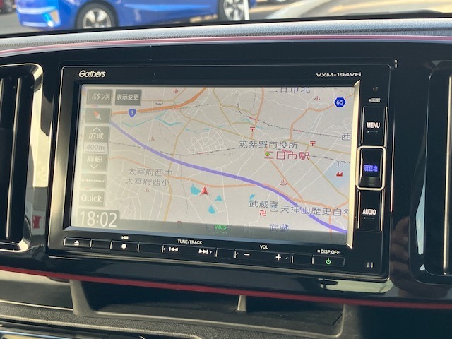 HONDA純正ナビを搭載！初めての道でも安心です♪