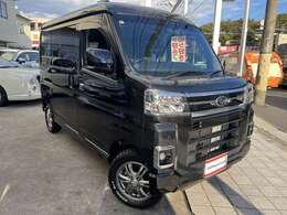 4WD☆ターボ☆HR☆スマアシ☆エスペリア2.5mmリフトアップ☆ブロックタイヤ☆SDナビ☆フルセグ☆BT☆バックカメラ☆純正デジタルミラー☆荷室サイドテーブル付☆前後ドラレコ☆革調シートカバー☆