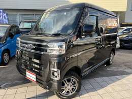 4WD☆ターボ☆HR☆スマアシ☆エスペリア2.5mmリフトアップ☆ブロックタイヤ☆SDナビ☆フルセグ☆BT☆バックカメラ☆純正デジタルミラー☆荷室サイドテーブル付☆前後ドラレコ☆革調シートカバー☆