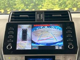 【パノラミックビューモニター】専用のカメラにより、上から見下ろしたような視点で360度クルマの周囲を確認することができます☆死角部分も確認しやすく、狭い場所での切り返しや駐車もスムーズに行えます。
