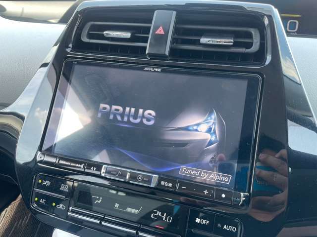 【アルパイン9型SDナビ】装備でフルセグTVやCD・DVD・Bluetooth等充実しております！