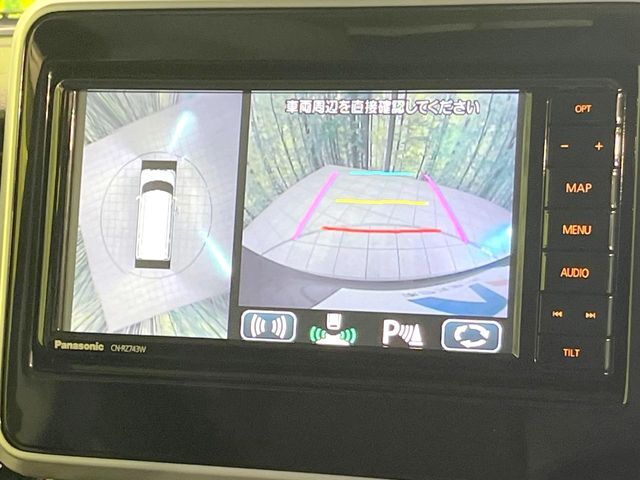【全方位モニター用カメラ】専用のカメラにより、上から見下ろしたような視点で360度クルマの周囲を確認することができます☆死角部分も確認しやすく、狭い場所での切り返しや駐車もスムーズに行えます。