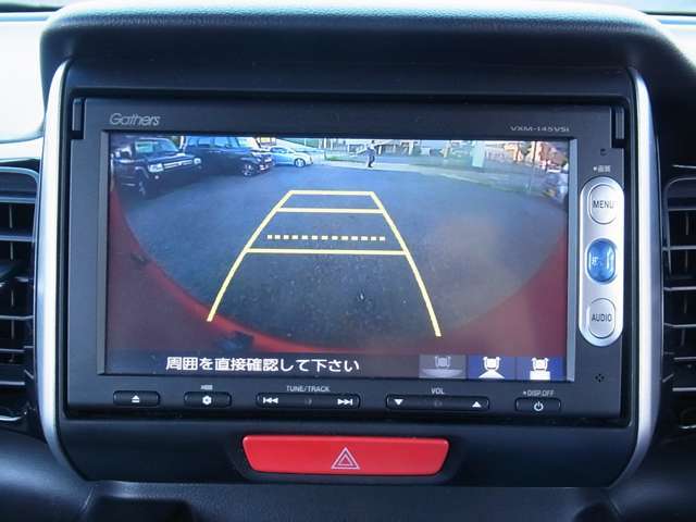 バックモニター付！