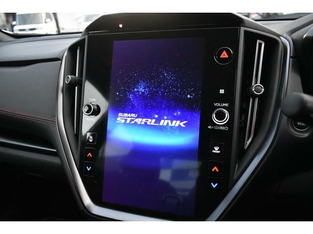 ナビを始め、車両やエアコンの設定、SUBARU STARLINK、ラジオやテレビなどさまざまな機能を内蔵している11.6インチセンターインフォメーションディスプレイ＆インフォテインメントシステム