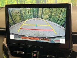 【バックカメラ】駐車時に後方がリアルタイム映像で確認できます。大型商業施設や立体駐車場での駐車時や、夜間のバック時に大活躍！運転スキルに関わらず、今や必須となった装備のひとつです！