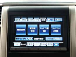 【純正8インチHDDナビゲーションシステム装備】CDやDVD再生、高速録音機能など多彩な機能を取り揃えております！