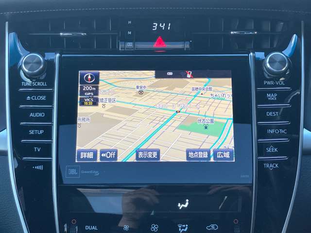 オプションのJBLナビゲーション！