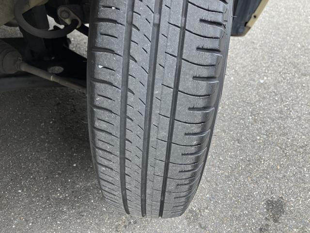 現在のタイヤの溝です。