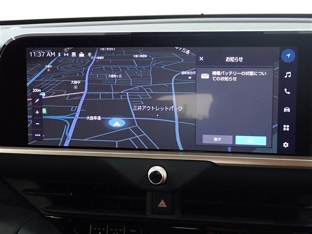 【本州仕入・4WD・冬タイヤAW付属・トヨタセーフティS・アドバンストパーク・BSM・デジタルインナーミラー・シート＆ステアリングヒーター・LEDヘッド】12.3型DAプラス・Bluetooth
