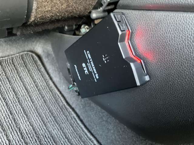 ETC付きなので高速道路もスムーズに通過