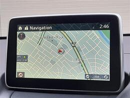 ■　装備2　■　MAZDA純正SDナビ：手元のリモコンで操作が出来る　フルセグTV・Bluetooth対応です