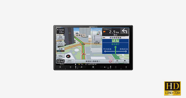 カロッツェリアAVIC-RZ821-Dメモリーナビを取付いたします。