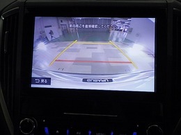 バックカメラの画像です。ガイドラインがスムースな車庫入れをサポートいたします！車庫入れの安心感がアップしますね☆