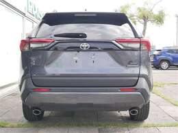 真後ろから見た状態です。