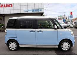 28年式・ムーヴキャンバス・走行5.6万キロ・8インチナビ・フルセグTV・Bluetooth・CD/DVD再生・パノラマモニター・ドライブレコーダー・ETC・両側パワースライドドア・LEDヘッドライト・LEDフォグライト