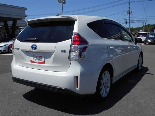 バックガイドモニター付きで車庫入れも安心です。