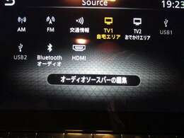 地デジTV、FM＆AM視聴、Bluetooth、ApleCarPlay,andoroidAuto対応になっており、多機能ですよ♪素敵な音楽で楽しいドライブを★