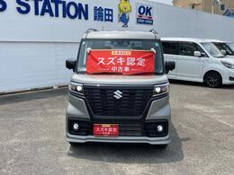 スペーシアベース入荷しました！オーディオレスで全方位カメラぱっけじ装着車、LEDヘッドランプやシートヒーター、アダプティブクルーズコントロールなどを装備した一台です！