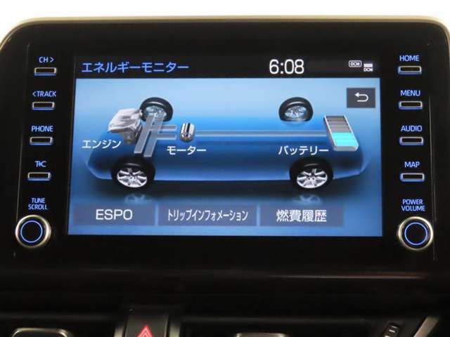 エネルギーモニターを表示できます。