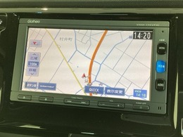 ギャザズナビ搭載です。知らない道も安心ですね！