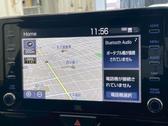 【純正メモリーナビ】装備でフルセグTVやBluetooth等充実しております！