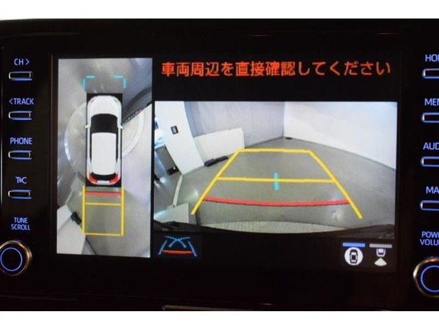 バックガイドモニターで、後方を確認しながら安心して駐車することができます。運転初心者も熟練者も必須の機能ですよ！