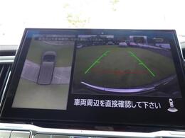 【マルチアラウンドモニター】上空から見下ろしたような映像をナビ画面に映し出し周囲の状況を確認しながらの走行、駐車が可能となっております！