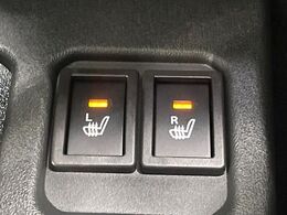 【シートヒーター】寒い日に重宝するシートヒーター！エアコンより早く温まってくれるので寒がりの人も安心ですね♪エアコンの温風は乾燥するから苦手、という方にもをおすすめです。