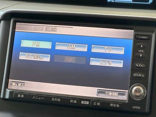純正HDDナビ付き！DVD再生、地デジTV、バックモニターと装備が充実しております！