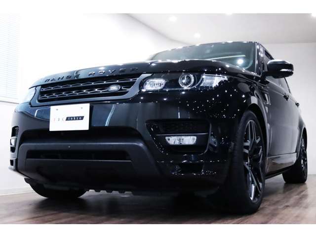 正規ディーラー車　LAND ROVER RANGE ROVER SPORT AUTOBIOGRAPHY DYNAMIC 右ハンドル　サントリー二ブラック/(エボニー×ピメント)レザーシート