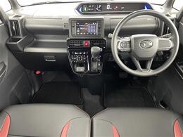 【インパネ全体】全方位で視界が広く、高い目線で運転もしやすいです！