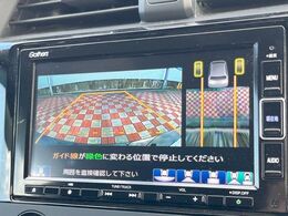【バックカメラ】駐車時に後方がリアルタイム映像で確認できます。大型商業施設や立体駐車場での駐車時や、夜間のバック時に大活躍！運転スキルに関わらず、今や必須となった装備のひとつです！
