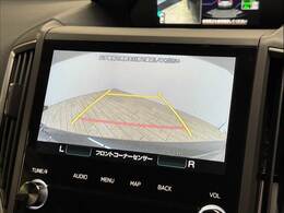 バックカメラ搭載。駐車時も安心です。