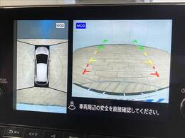メーカーオプションの【全周囲カメラ】を装備！！