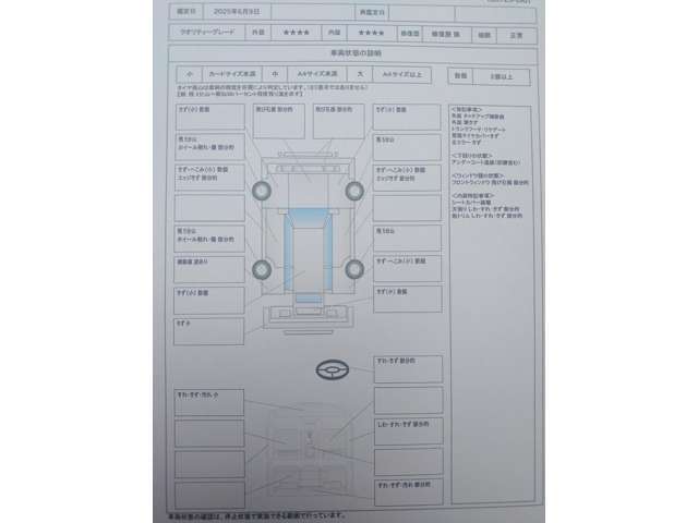 第三者機関JAAA鑑定済み車両です。内外装の状態チェック済みです。