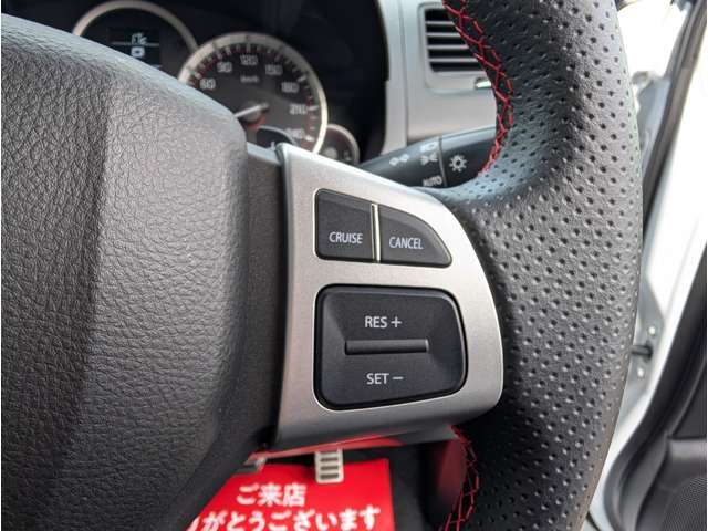 高速便利なクルーズコントロール装備です！！