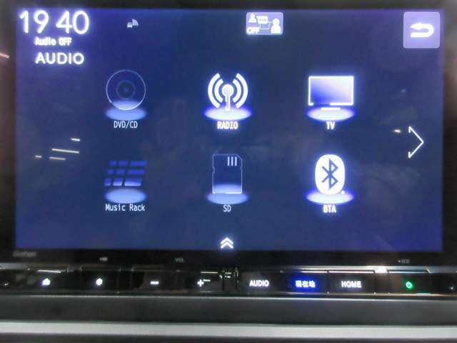 Bluetoothオーディオをはじめ様々なオーディオソースがついています！これでドライブもより一層楽しめますね！