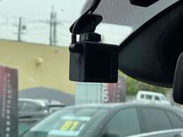 ドライブレコーダー搭載！もしもの時も証拠となります！