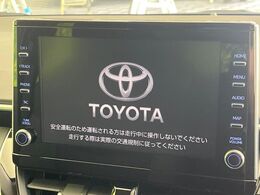 【ナビ機能付き9型ディスプレイオーディオ】ナビ機能搭載の他、お持ちのスマートフォンと連携して、ナビやbluetoothでの音楽再生が可能です♪デザインはもちろん操作性も良好！